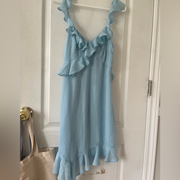 Vintage Abercrombie and Fitch blue dress - Picture 1 of 8